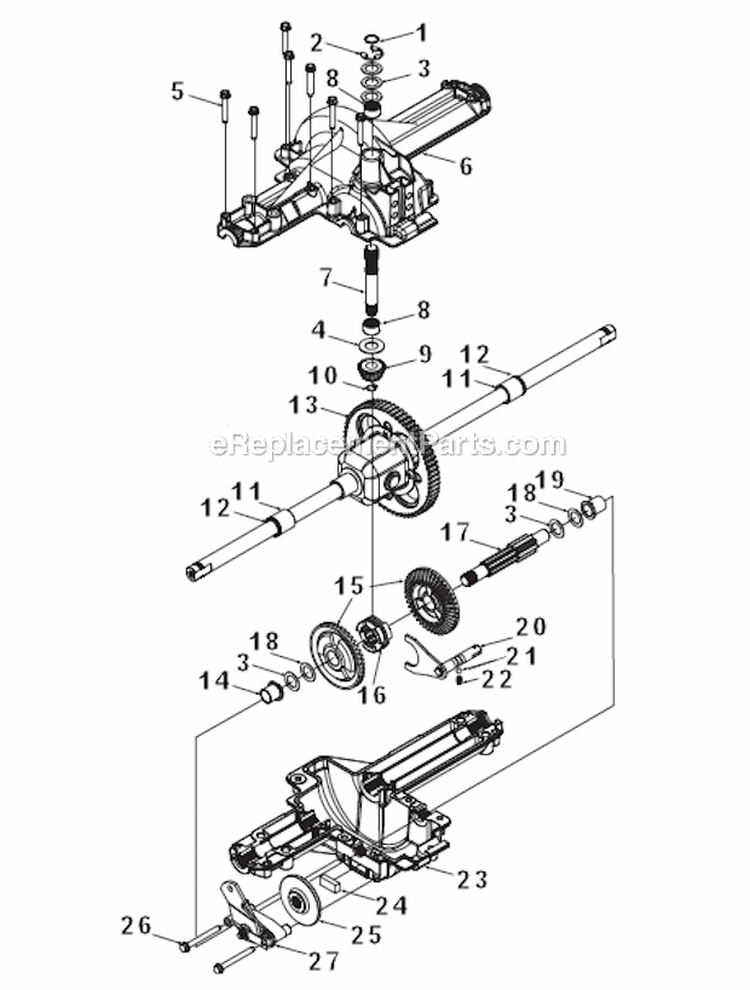 Page F Diagram and Parts List for 13A1762F729  Yard Machines Lawn Tractor